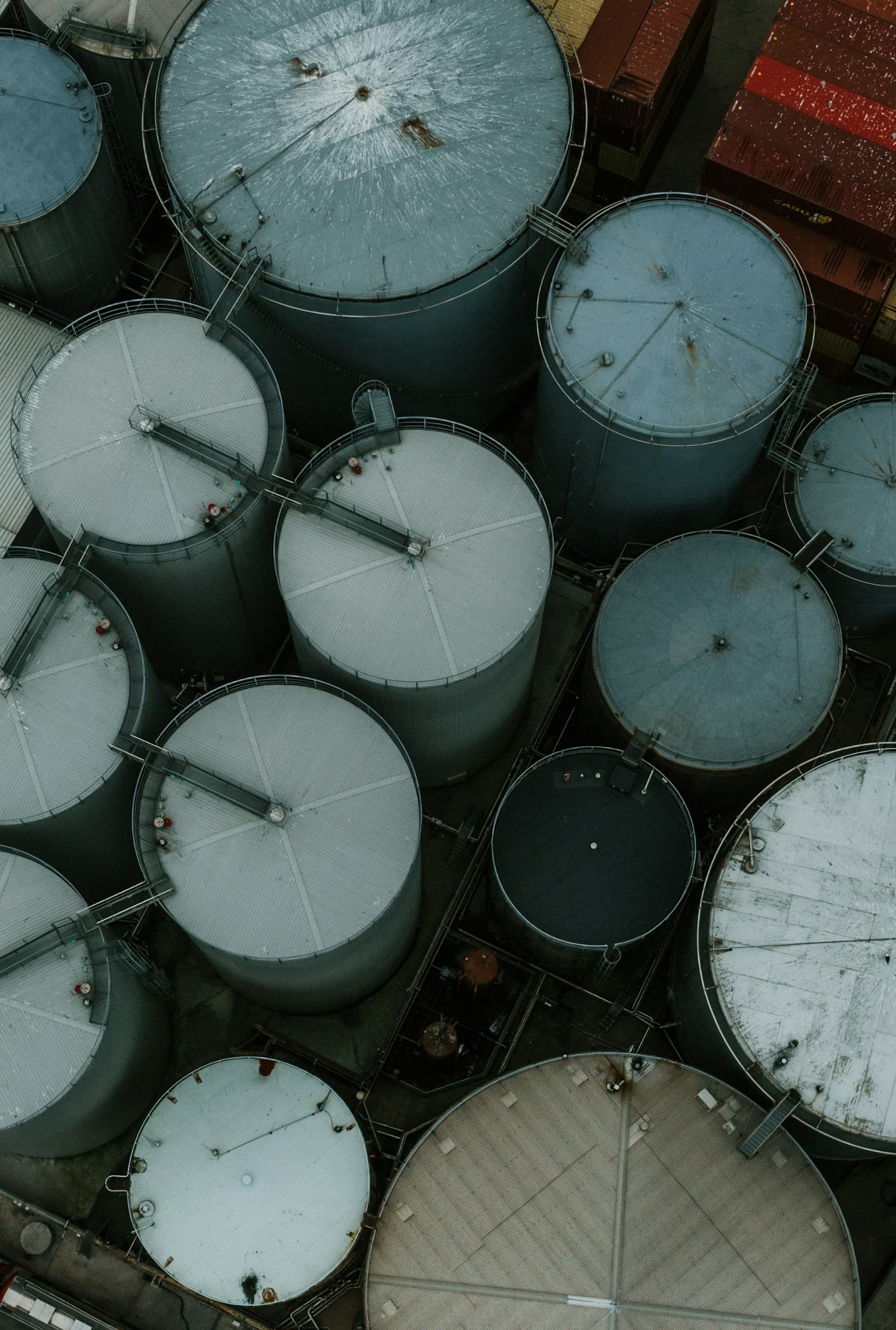 Industrial chemical storage facility